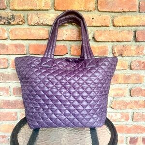 MZ Wallace Eggplant Medium Tote